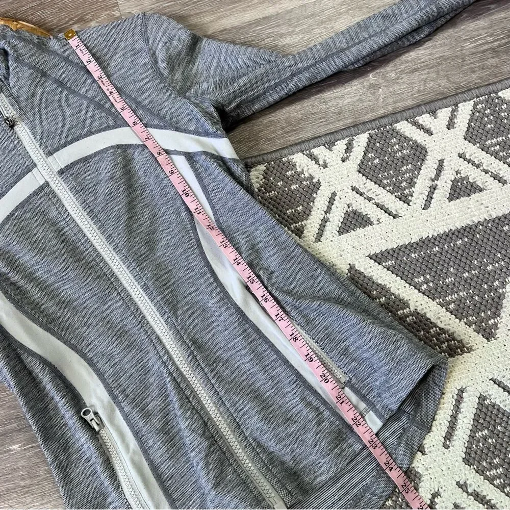 Lululemon define jacket‎ gray herringbone